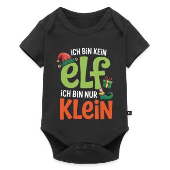 Little Elf – I'm not an elf - Baby Premium short-sleeve bodysuit - black - Front