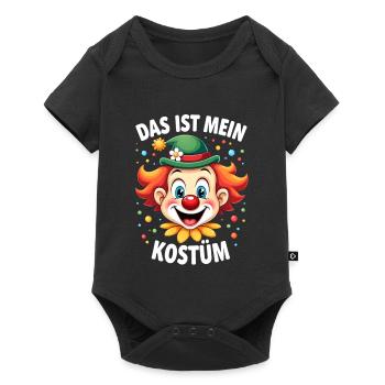 Déguisement de clown de carnaval Carnaval Carnaval - Body à manches courtes Premium Bébé - noir - Devant