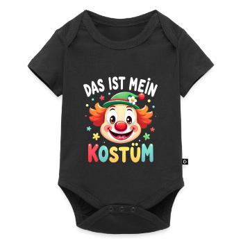 Carnival Clown Costume Carnival Carnival - Baby Premium short-sleeve bodysuit - black - Front