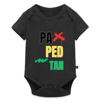 pa_ped_tan - Baby Premium short-sleeve bodysuit - black - Front