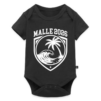 Plage de Malle 2026 - Body à manches courtes Premium Bébé - noir - Devant