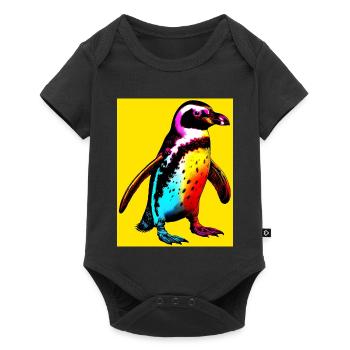 pingouin - Body à manches courtes Premium Bébé - noir - Devant