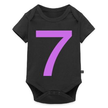 7 - Baby Premium short-sleeve bodysuit - black - Front