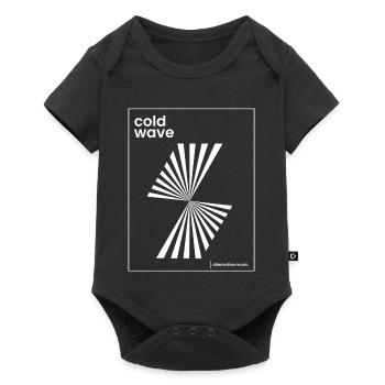 Conception d’affiche de musique Cold Wave - Body à manches courtes Premium Bébé - noir - Devant