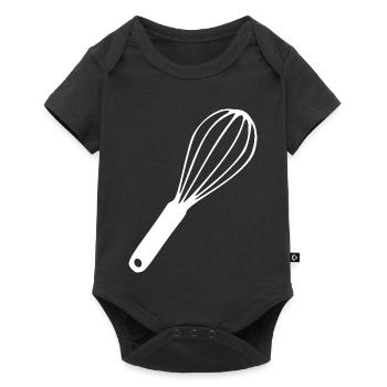 Whisk Cook Gift - Baby Premium short-sleeve bodysuit - black - Front