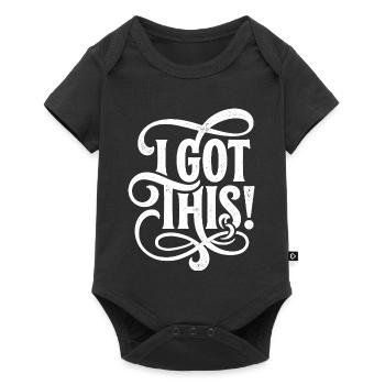 Ich habe diesen Flourish. - Baby Premium Kurzarmbody - Schwarz - Vorne