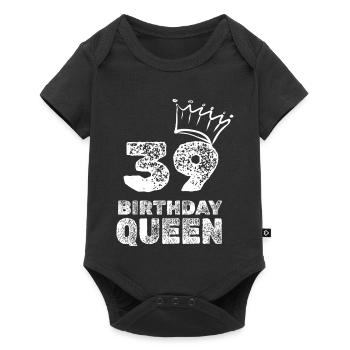Birthday 39 - Baby Premium short-sleeve bodysuit - black - Front
