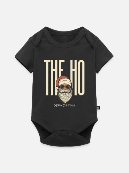 Cool Santa Claus - Baby Premium Kurzarmbody - Schwarz