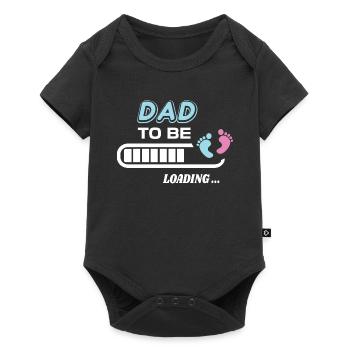 Dad to be. Wait birth gift - Baby Premium short-sleeve bodysuit - black - Front