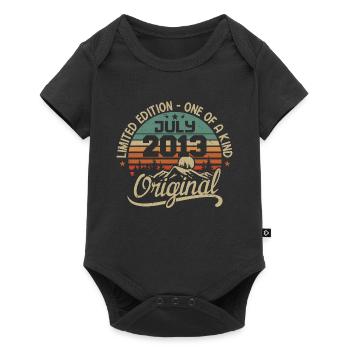 Cadeau Juillet 2013 Cadeau Anniversaire 2013 July - Baby Premium short-sleeve bodysuit - black - Front