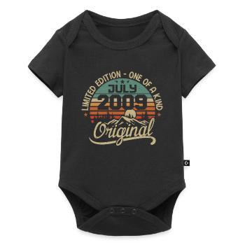 Cadeau Juillet 2009 Cadeau Anniversaire 2009 July - Baby Premium short-sleeve bodysuit - black - Front