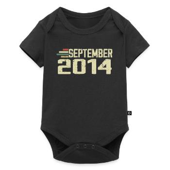 September 2014 Vintage Gift Idea September 2014 - Baby Premium short-sleeve bodysuit - black - Front