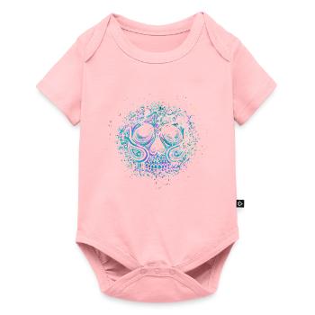 Splash Skull - Body à manches courtes Premium Bébé - rose - Devant