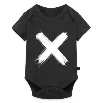 X Graffiti - Street Style - Body à manches courtes Premium Bébé - noir - Devant