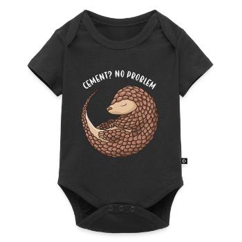 Cement? No Problem! Pangolin - Baby Premium short-sleeve bodysuit - black - Front