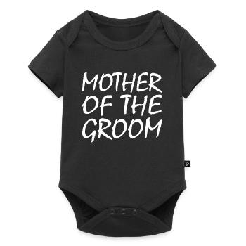 Mother of the groom - Body à manches courtes Premium Bébé - noir - Devant
