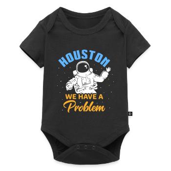 Astronaut in Houston design for proud Houston residents - Baby Premium short-sleeve bodysuit - black - Front