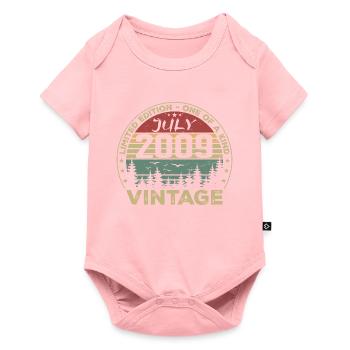 July 2009 Vintage 2009 Birthday Gift - Baby Premium short-sleeve bodysuit - rose - Front