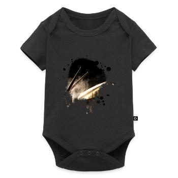 Batterie de la bande - Body à manches courtes Premium Bébé - noir - Devant