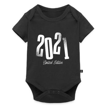 2021 Année de naissance Anniversaire Année de naissance - Body à manches courtes Premium Bébé - noir - Devant