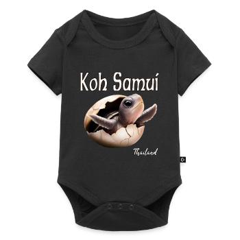 Koh Samui, Thaïlande - Body à manches courtes Premium Bébé - noir - Devant