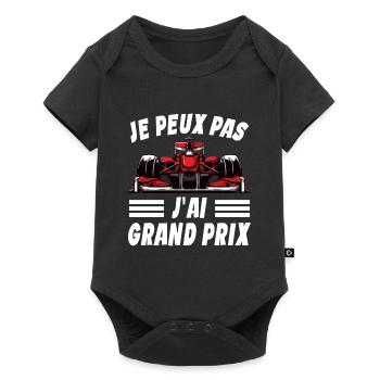 Je Peux Pas J'ai Grand Prix - Body à manches courtes Premium Bébé - noir - Devant