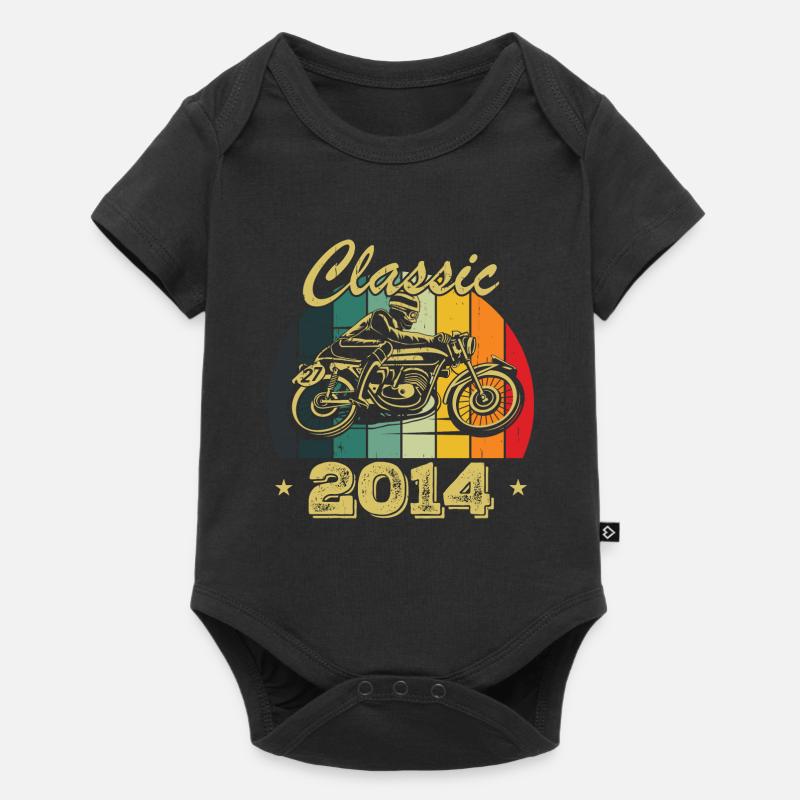 Cadeau D’anniversaire Classique vintage Né en 2014 - Body à manches courtes Premium Bébé - noir