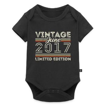 June 2017 June Birthday Gift June 2017 - Baby Premium short-sleeve bodysuit - black - Front