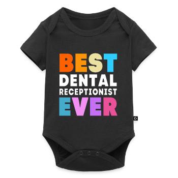 Receptionist Dentist - Baby Premium short-sleeve bodysuit - black - Front