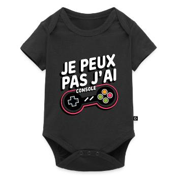I Can't I Console - Baby Premium short-sleeve bodysuit - black - Front
