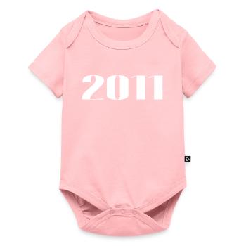 2011 - Gift born in 2011 - Baby Premium short-sleeve bodysuit - rose - Front