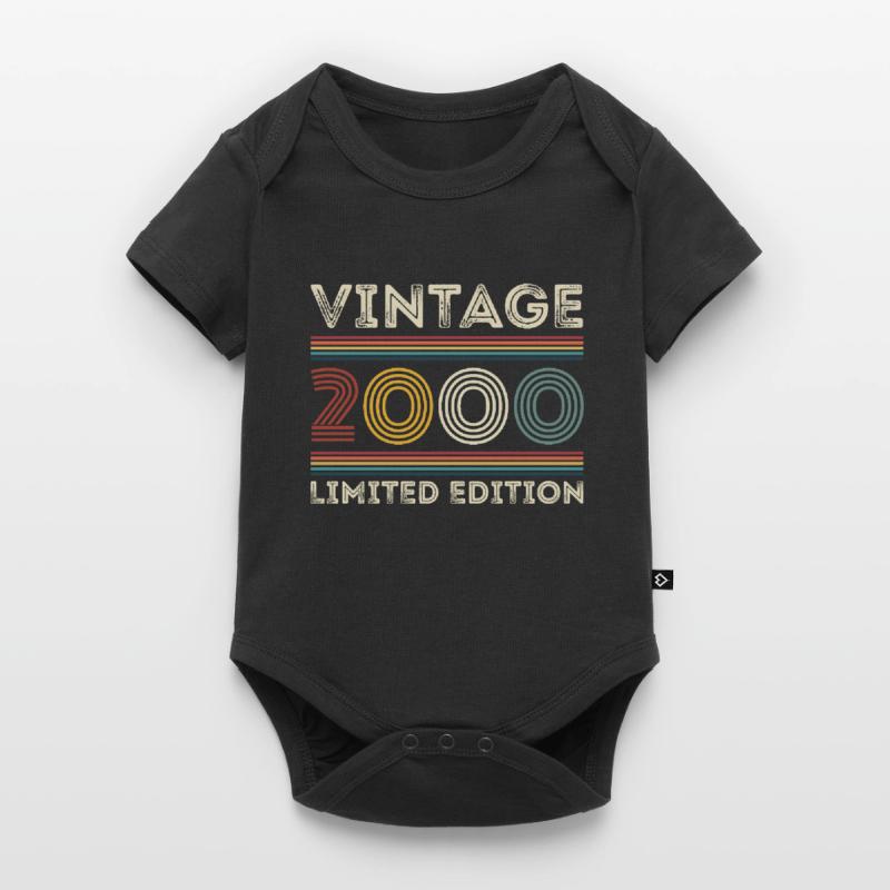 2000 Geburtstag 2000 Retro 2000 Geschenk 2000 Baby Premium Kurzarmbody
