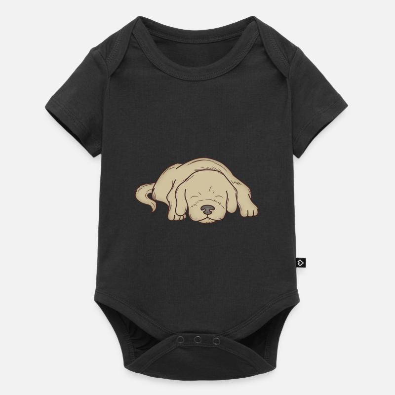 Sleeping dog - Baby Premium short-sleeve bodysuit - black