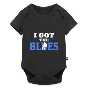 J'ai eu le cadeau guitare guitariste musique blues - Body à manches courtes Premium Bébé - noir - Devant