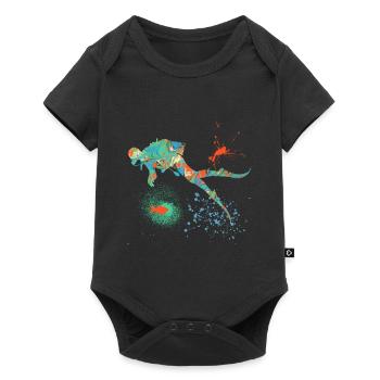 plongée e 4 - Body à manches courtes Premium Bébé - noir - Devant