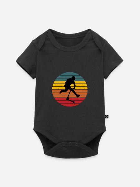 Freestyle-Roller - Baby Premium Kurzarmbody - Schwarz