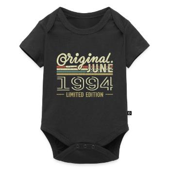 Juni 1994 Geburtstag Juni 1994 - geboren im Juni 1994 - Baby Premium Kurzarmbody - Schwarz - Vorne