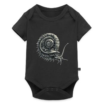 Crinchy Snail - Baby Premium short-sleeve bodysuit - black - Front