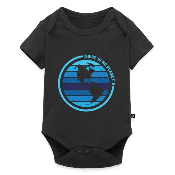 Il n’y a pas de planète B - Body à manches courtes Premium Bébé - noir - Devant