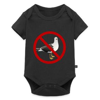 I Hate Seagulls - Baby Premium short-sleeve bodysuit - black - Front