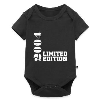 Limited edition 2004, birthday gift 2004 - Baby Premium short-sleeve bodysuit - black - Front