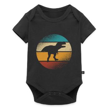 T Rex - Body à manches courtes Premium Bébé - noir - Devant
