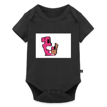 Food Monsters - Baby Premium short-sleeve bodysuit - black - Front