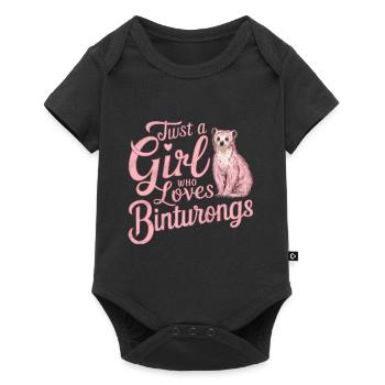Binturong Bearcat Gift - Baby Premium short-sleeve bodysuit - black - Front