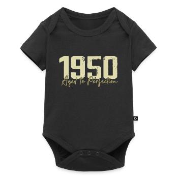 Original des années 1950 Rétro Cadeau d’anniversaire des années 1950 des années 1950 - Body à manches courtes Premium Bébé - noir - Devant