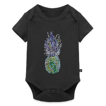 NeonAnanas - Body à manches courtes Premium Bébé - noir - Devant