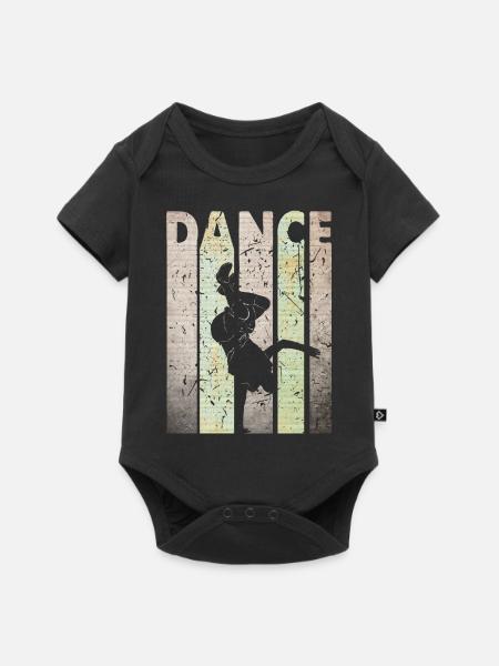 Breakdance - Body à manches courtes Premium Bébé - noir