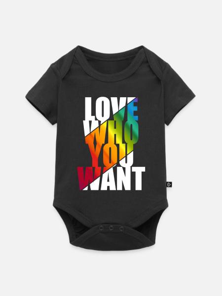 Gay Pride - Baby Premium short-sleeve bodysuit - black