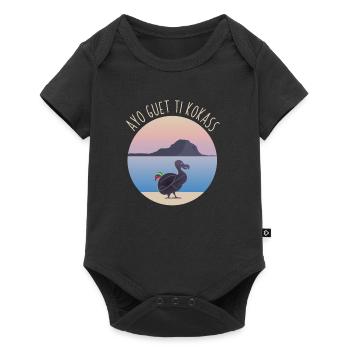 Ayo guet ti kokass - Baby Premium short-sleeve bodysuit - black - Front