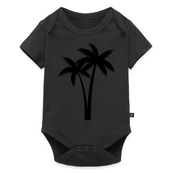 Palm Beach Holiday - Baby Premium short-sleeve bodysuit - black - Front